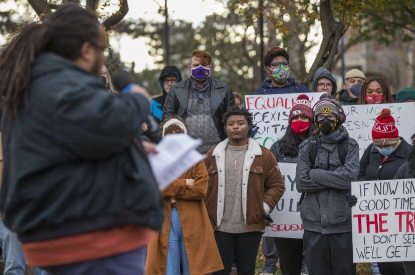 Coe College protests follow trustee resignations, diversity concerns, presidential hire