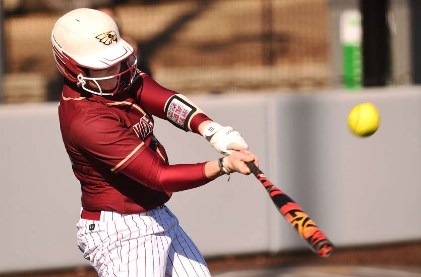 Skyler Stookey powers Coe softball to opening-game win in sweep over Cornell