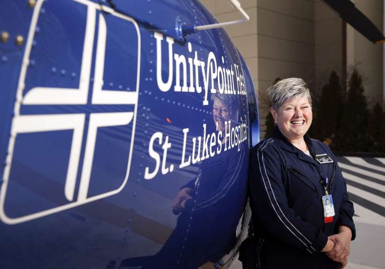 St. Luke’s air ambulance paramedic reaches milestone: 1,000 flights