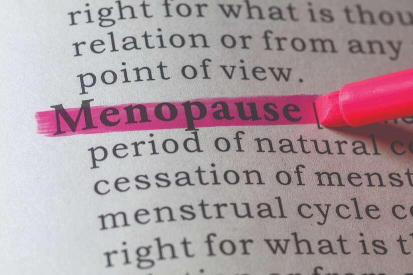 Dealing with the symptoms of menopause 