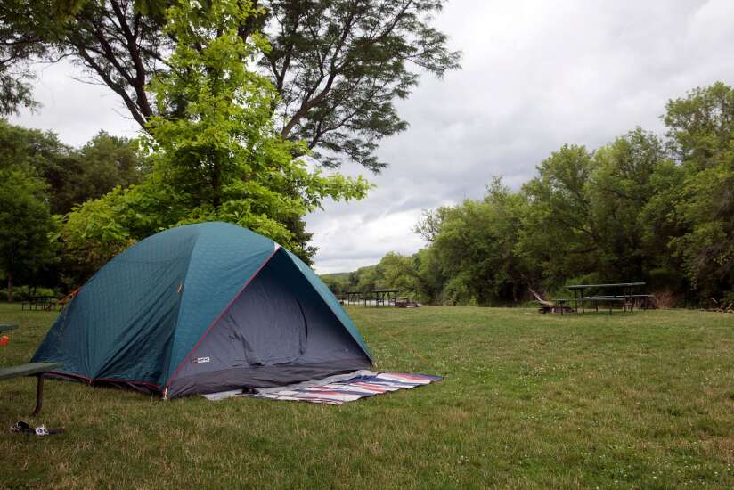 Camping in Iowa’s trout country 