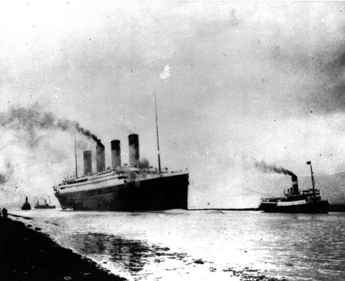 TIME MACHINE: The Titanic’s Iowa connections