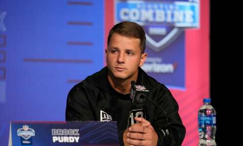 Brock Purdy not deterred by low profile at NFL combine