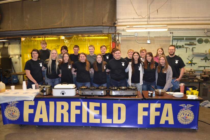 Fairfield FFA serves breakfast Friday 