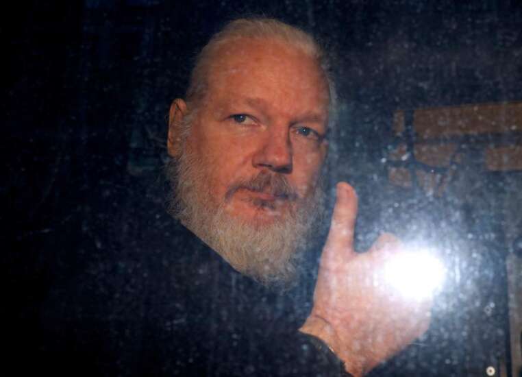 Assange arrested in London after seven years in Ecuador embassy, U.S. seeks extradition