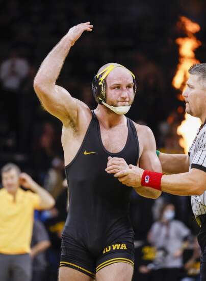 Photos: Big Ten Wrestling--#15 Purdue at #1 Iowa