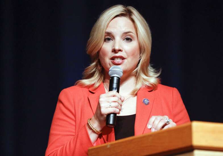 Rep. Ashely Hinson defends opposition to ‘reckless’ Democratic spending