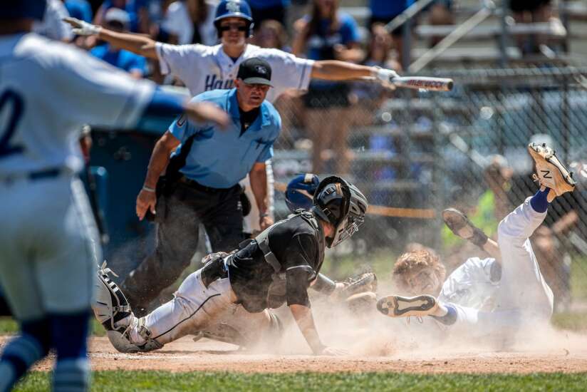 Photos: New London vs. Remsen St. Mary’s in Class 1A state baseball championship game
