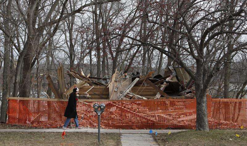 One of three historic cottages torn down ‘under cover of darkness’ in Iowa City