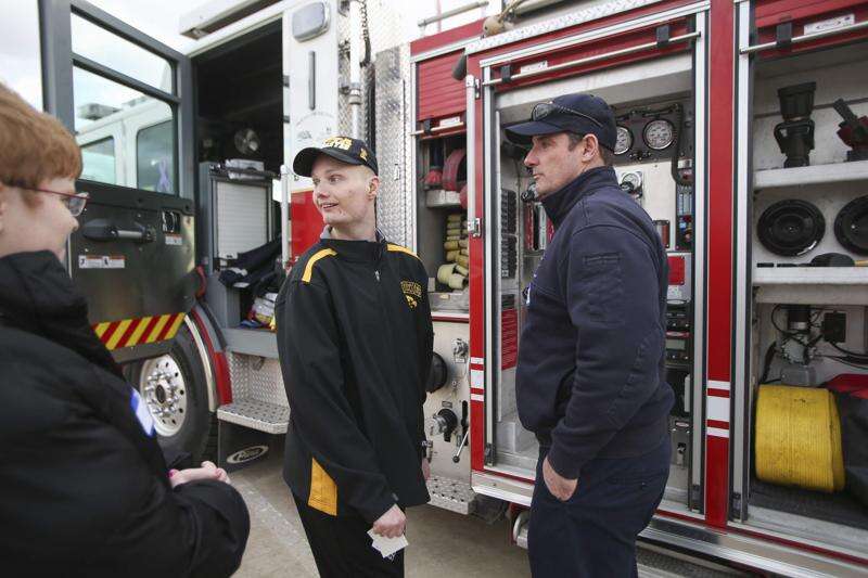 Autistic children meet first responders in Iowa City