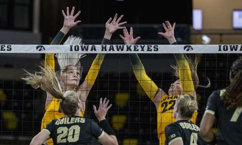 Photos: Purdue at Iowa volleyball