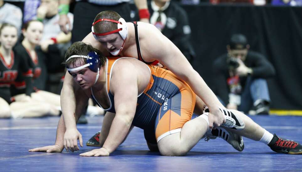Patience, hard work pay dividends for Lisbon’s Wyatt Smith at state wrestling