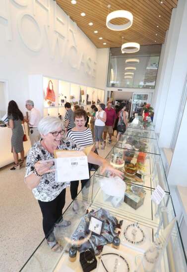 Public gets first look and the sights and sounds of the new Hancher