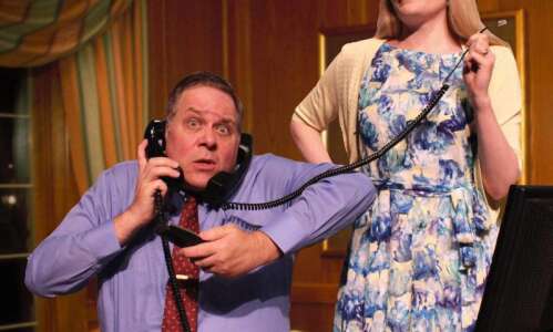 REVIEW: Old Creamery banking on physical humor with ‘Once a Ponzi Time’