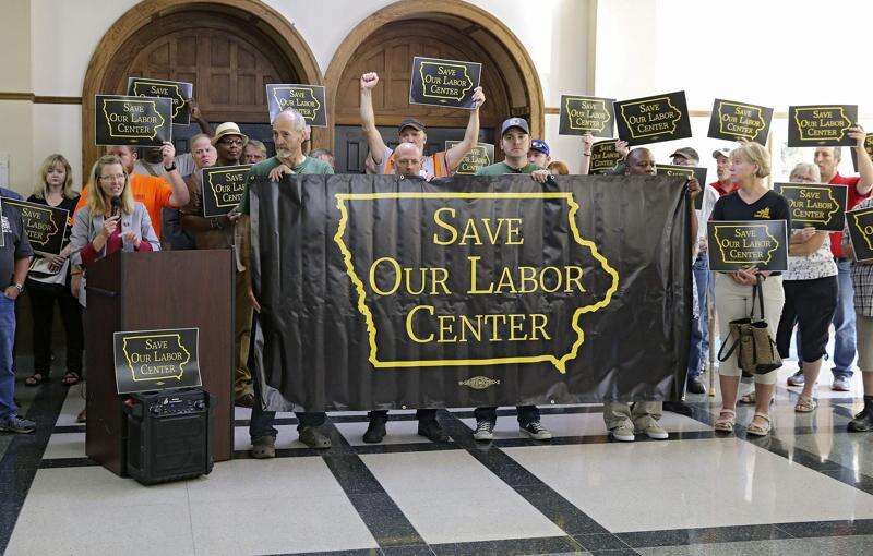 Regents plan keeps open University of Iowa Labor Center, for now