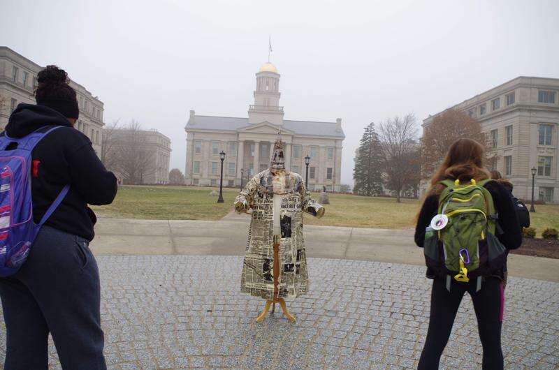 University of Iowa President Mason apologizes for UI's response to racially-charged art