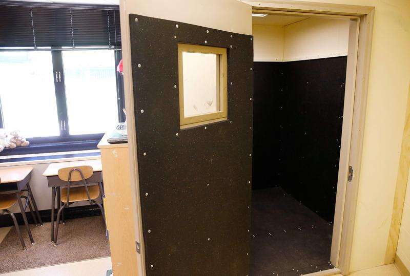 Complaint: Seclusion used improperly in Iowa City schools