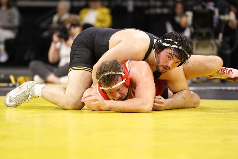 Photos: Iowa beats Nebraska in Big Ten wrestling dual, 34-6