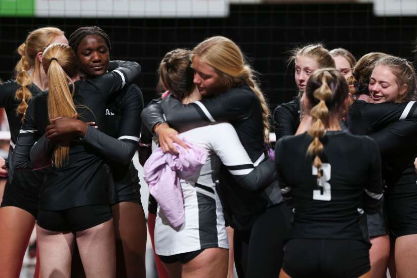 Photos: Pleasant Valley vs. Ankeny Centennial in Iowa high school state volleyball tournament