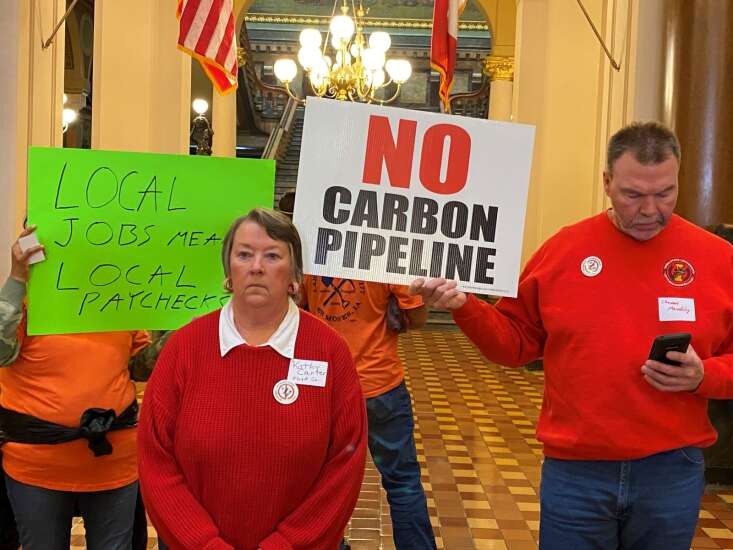 Capitol Notebook: Split opinions on prospects of CO2 pipelines