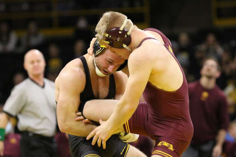 Photos: Iowa wrestling vs. Minnesota