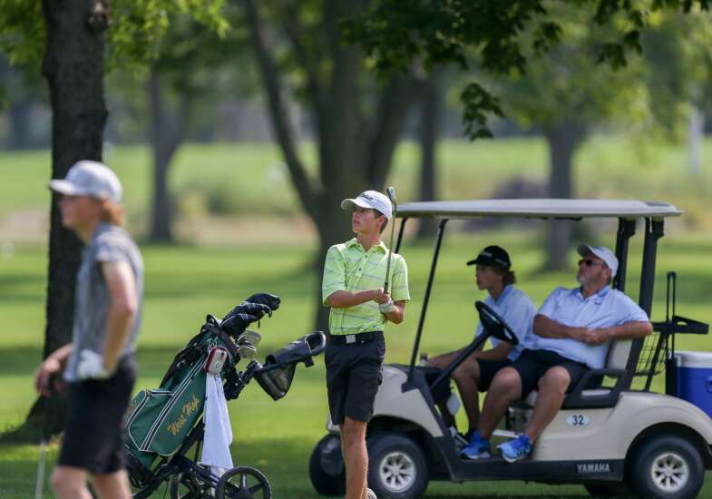 Photos: MVC Valley Divisional, Iowa high school boys’ golf 