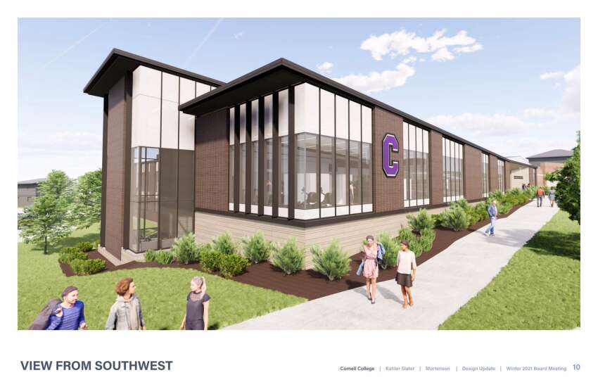 Cornell College begins $19-million project to improve, expand Small Sport Center