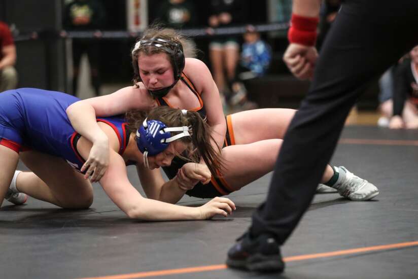 Photos: Cedar Rapids Prairie girls’ wrestling tournament 2023