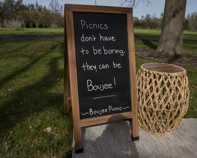 Boujee Picnic makes planning easy with pop-up, luxury picnics in Cedar Rapids area