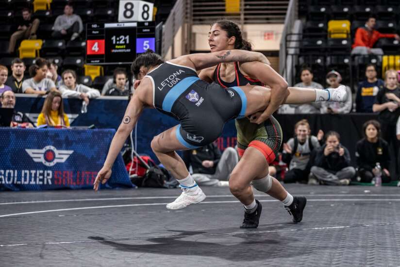 Photos: Soldier Salute college wrestling tournament Day 2