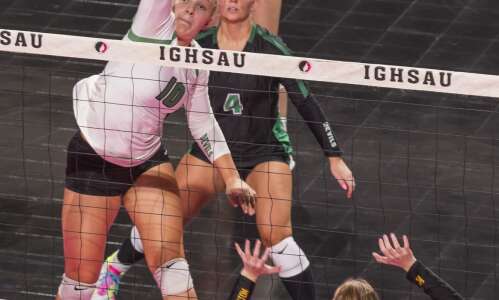 Photos: Osage vs. Wilton state volleyball