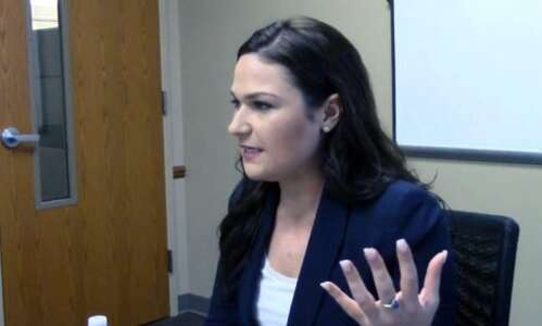 Abby Finkenauer, candidate in Iowa’s 1st Congressional District