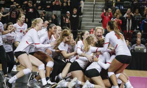 Cedar Falls earns its first state volleyball title
