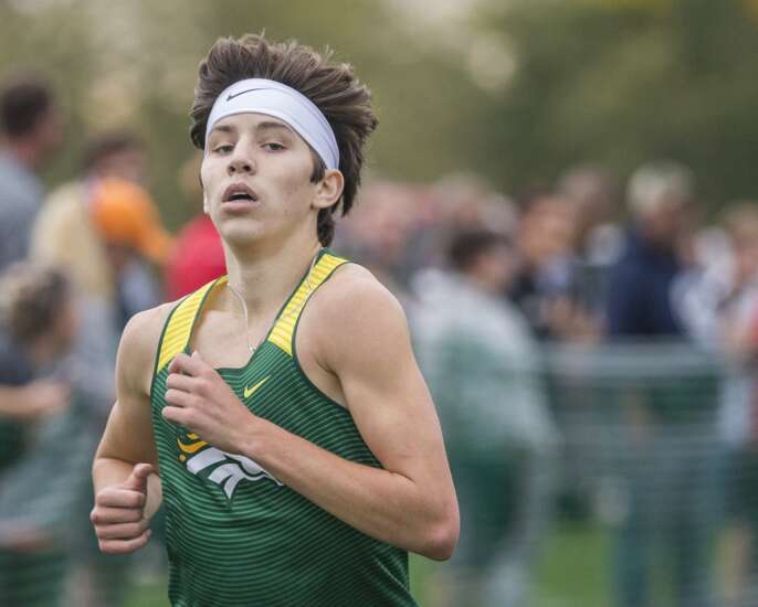 Photos: 2021 Class 4A cross country state qualifiers in Cedar Rapids