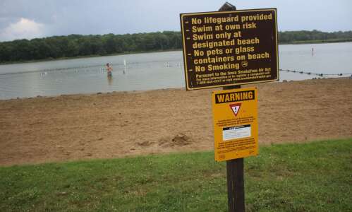 Swimming advisory returns at Lake Darling