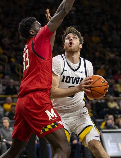 Photos: Iowa Hawkeyes vs. Maryland Terrapins men’s basketball 