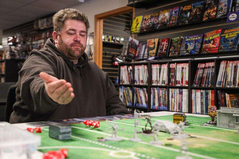 Geek City Games in North Liberty is a screen-free zone