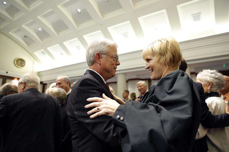 New Iowa justice Susan Christensen sworn into ‘neat career’