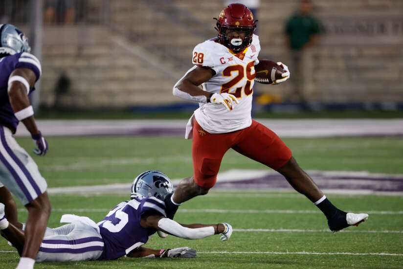 Iowa State football handles Kansas State for first win in Manhattan since 2004