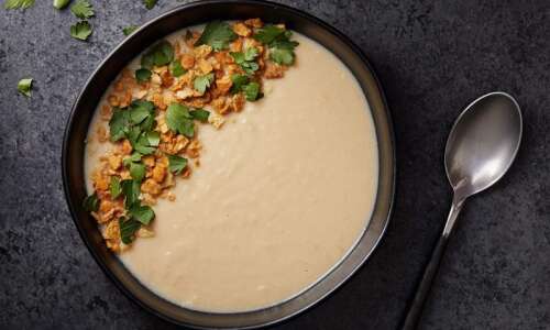 Welcome winter with a silky celery root soup
