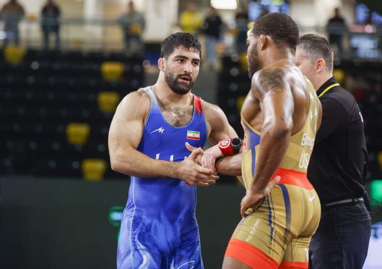 Coralville’s wrestling World Cup test of diplomacy