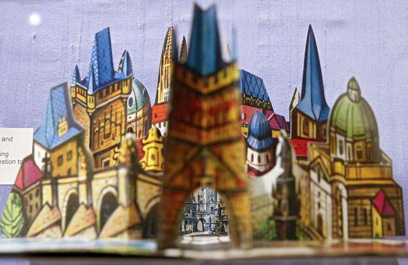Prolific Paper Wizard of Prague's magical pop-up books come to Cedar Rapids