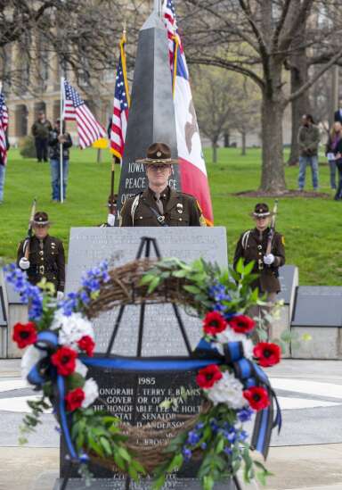 Iowa Peace Officer Memorial Ceremony 