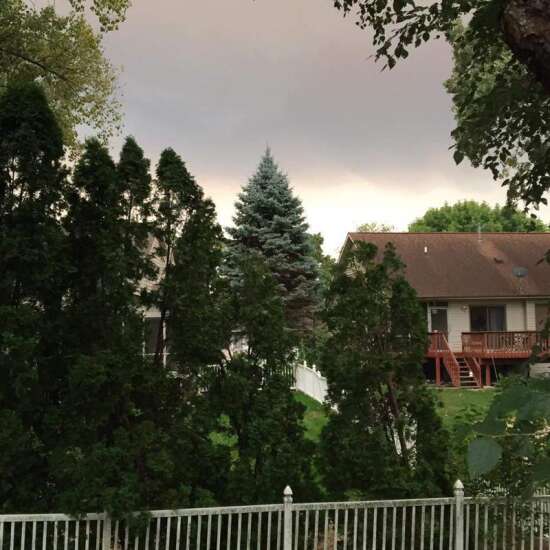 Smoke from western wildfires clouds Iowa skies
