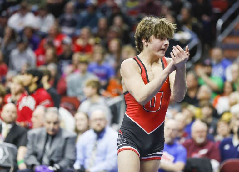 2A state wrestling finals: Union freshman Jace Hedeman starts ambitious career started with title