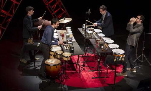 Chicago percussion group bringing sweet treats for Hancher’s virtual Valentine’s…