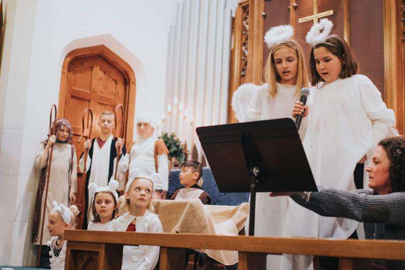 St. Stephens’s children celebrate Christmas