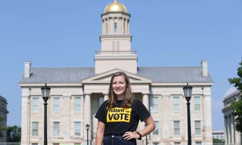 University of Iowa student’s advocacy pushes young people to the…