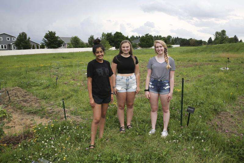 High school students create 20-plot garden for refugees living in Hiawatha
