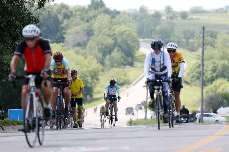 Photos: RAGBRAI 2019 bikers travel from Indianola to Centerville